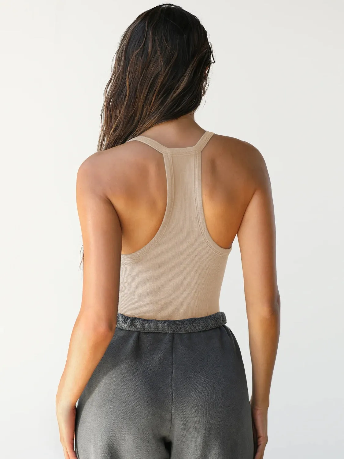 Shoreline Boutique Wide Strap Scoop Neck Tank