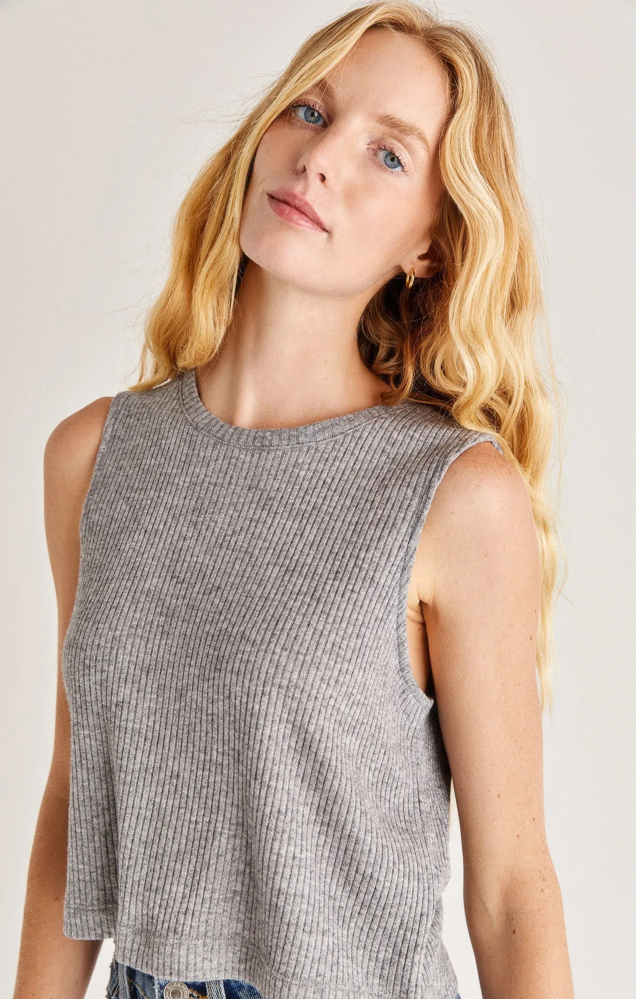 Sloane Rib Muscle Tank