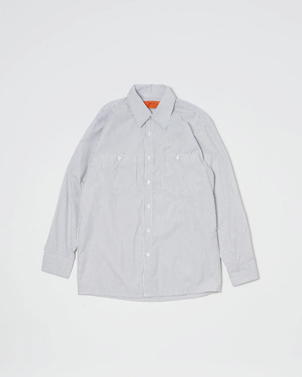 Stripe L/S Work Shirt