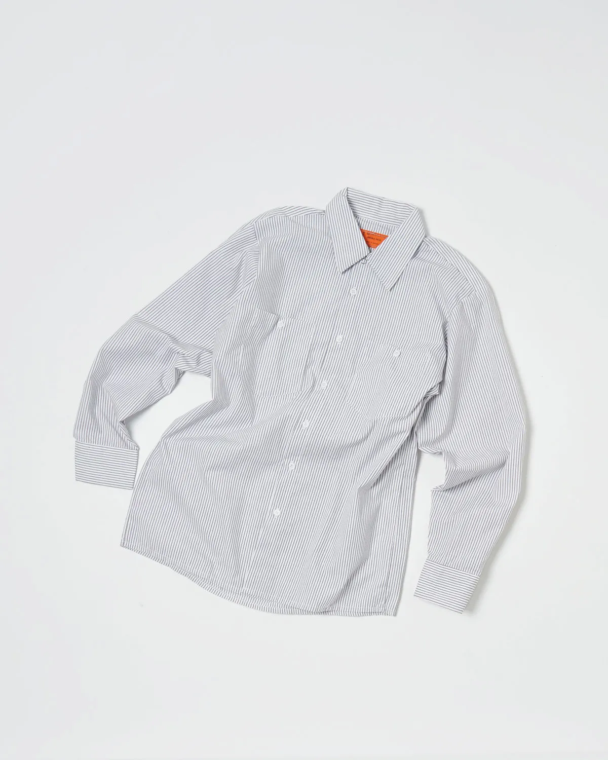 Stripe L/S Work Shirt
