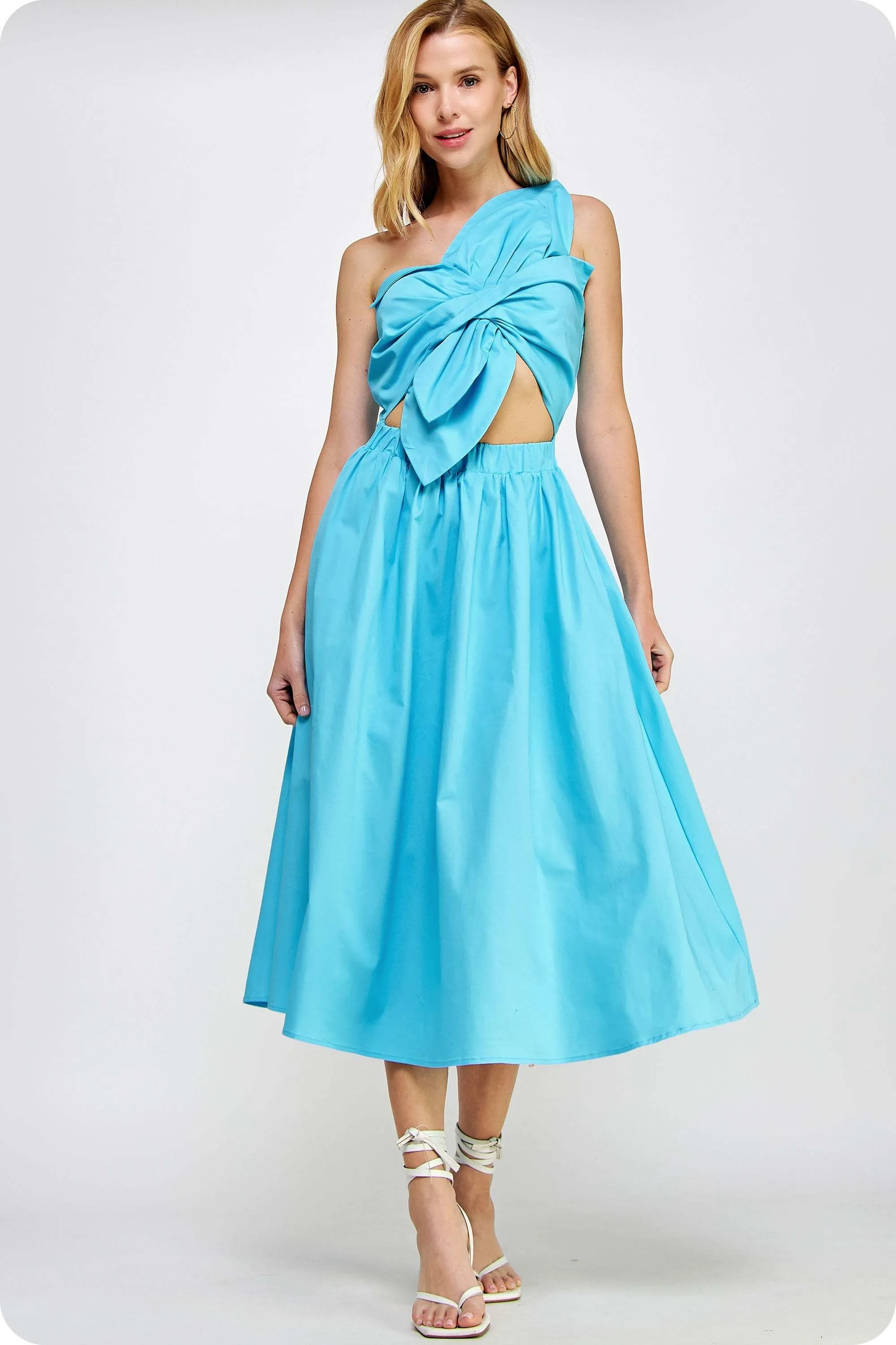Strut Knotted Twist Dress