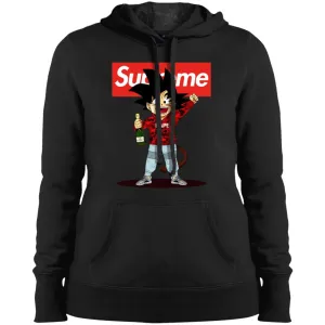 Supreme Songoku T-shirt Women Hooded Sweatshirt