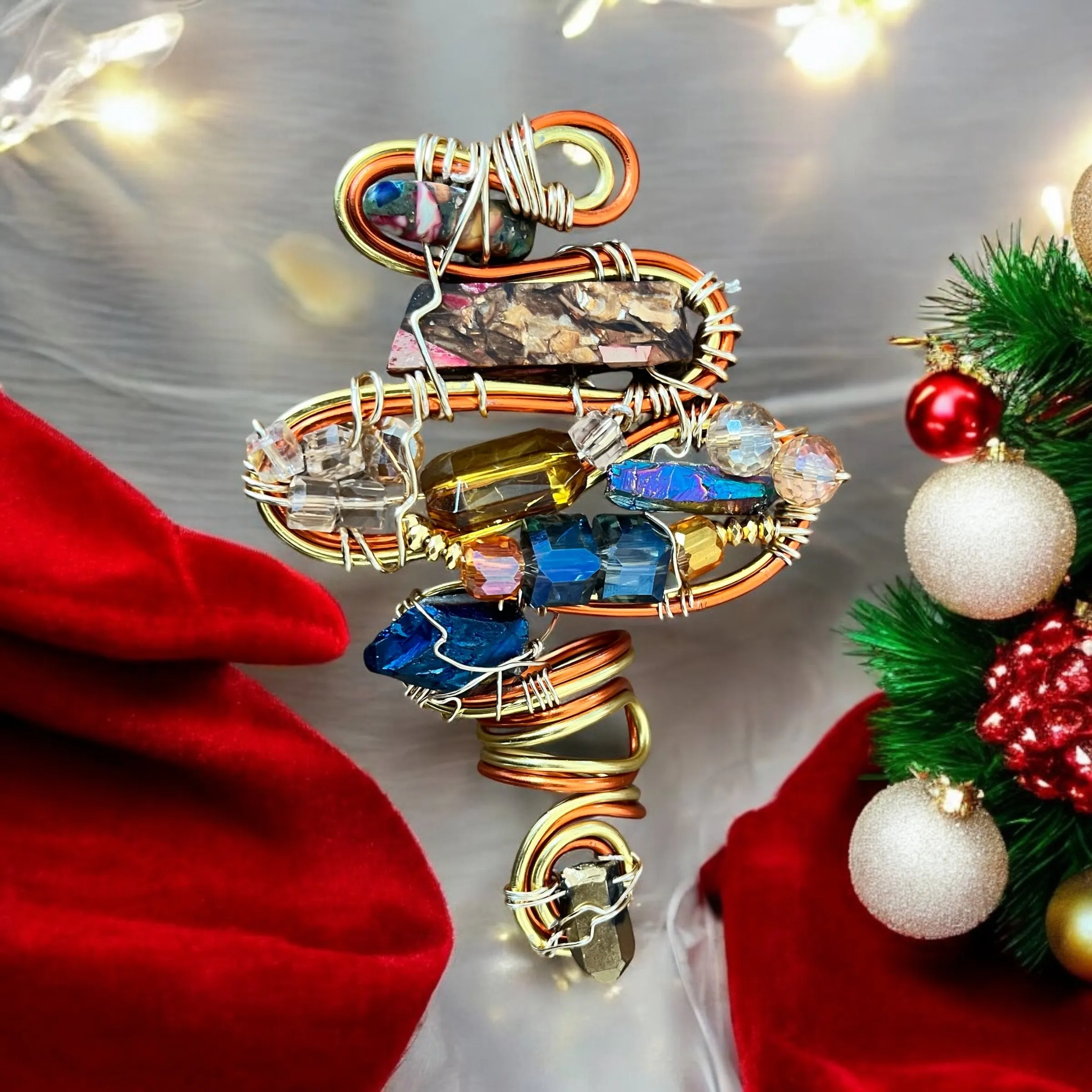 The Dragonfly Deco-style Ring