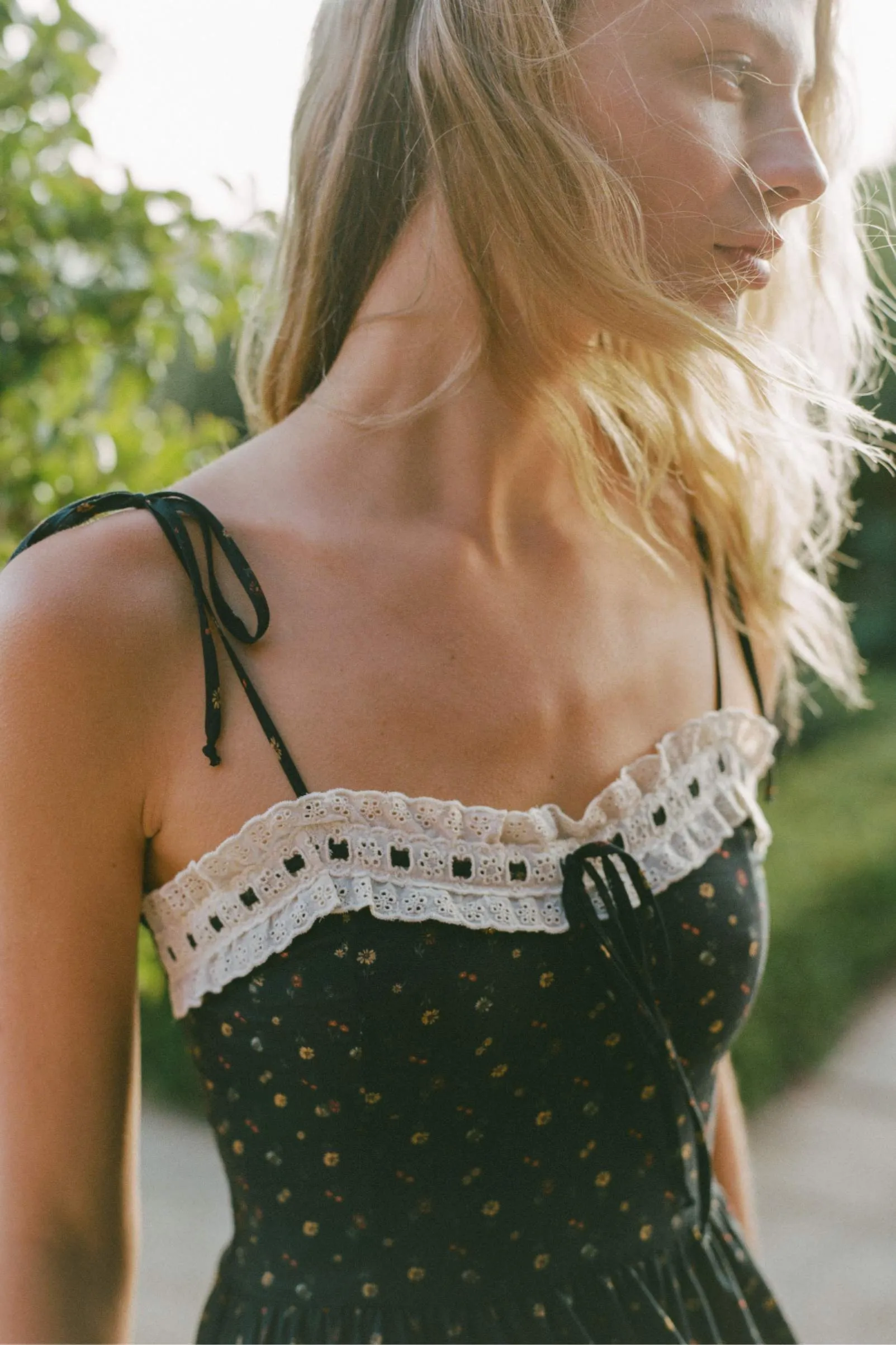 The Emma Dress | Black Aster Garden