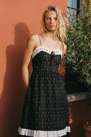 The Emma Dress | Black Aster Garden