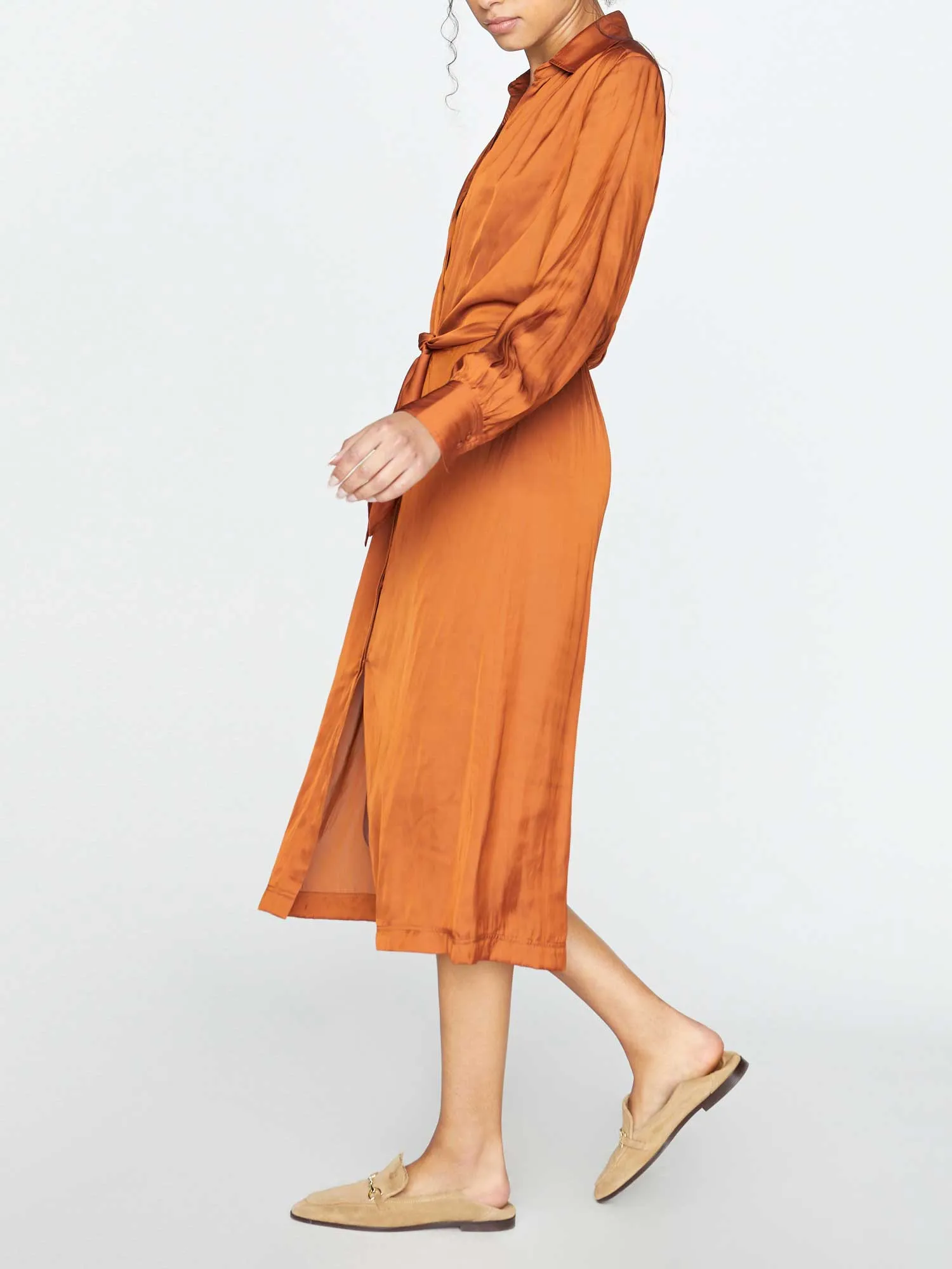 The Madsen Midi Shirt Dress