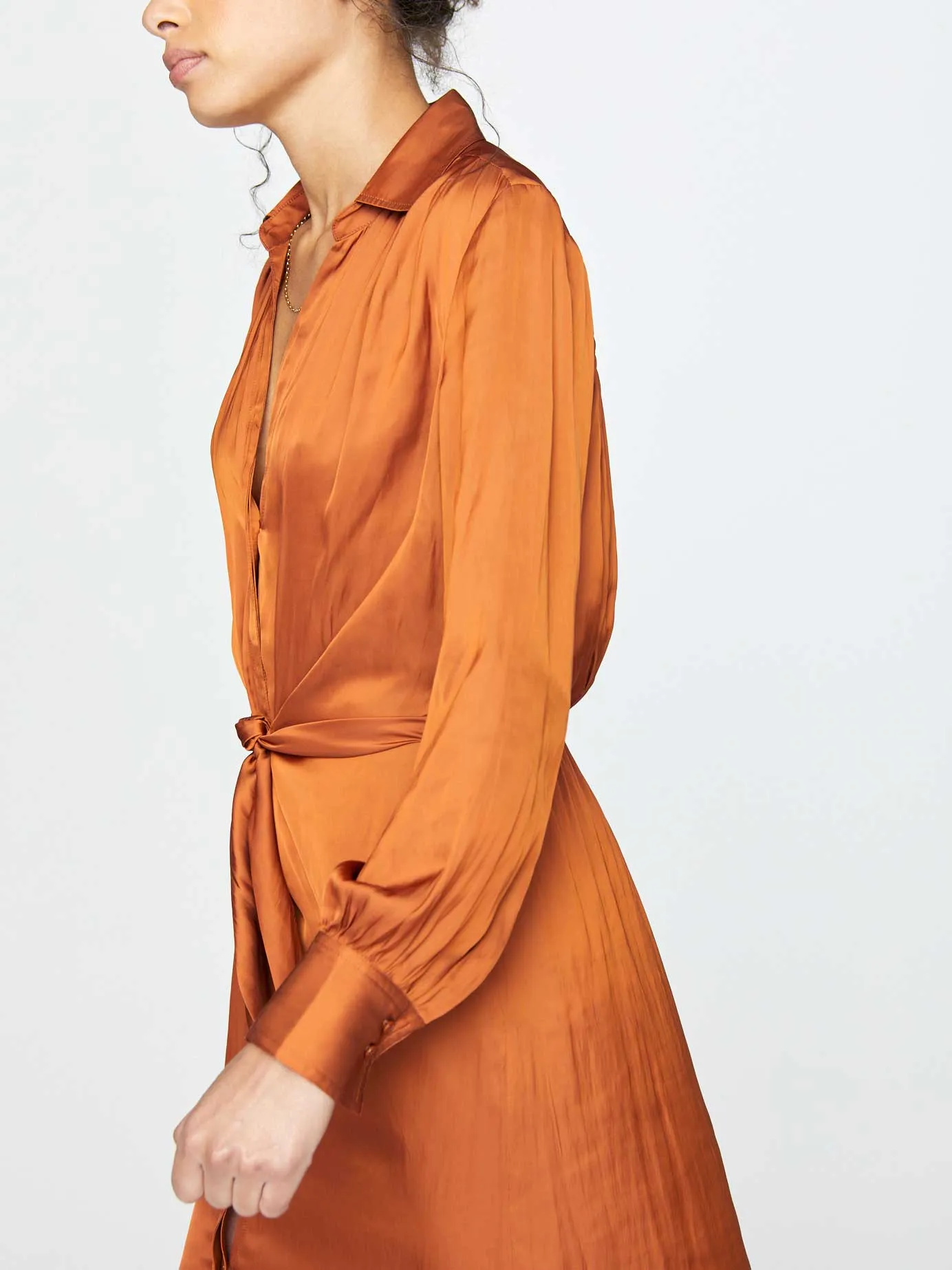 The Madsen Midi Shirt Dress