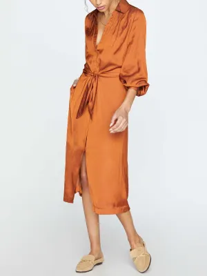 The Madsen Midi Shirt Dress