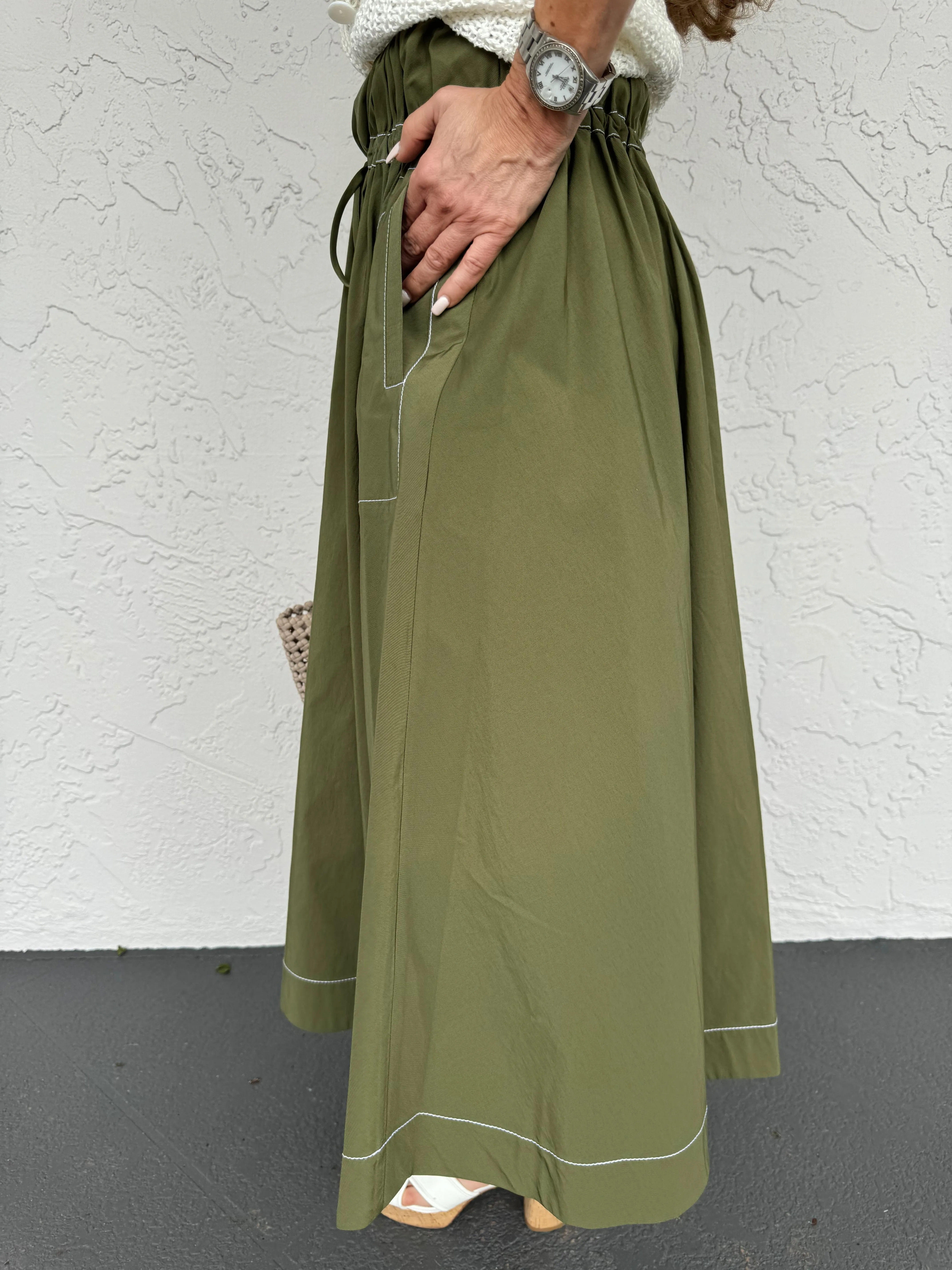 Tona Midi Skirt