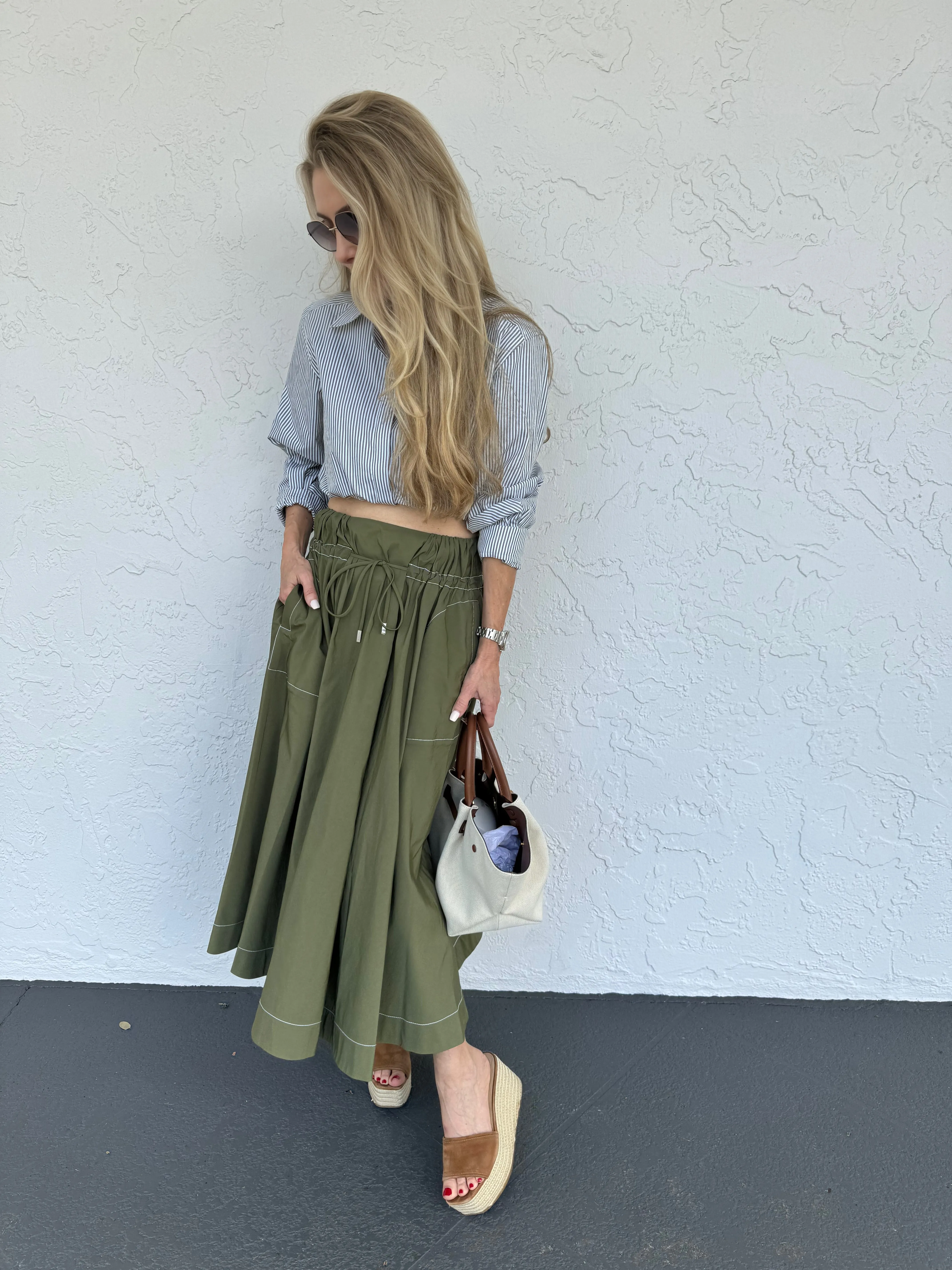 Tona Midi Skirt