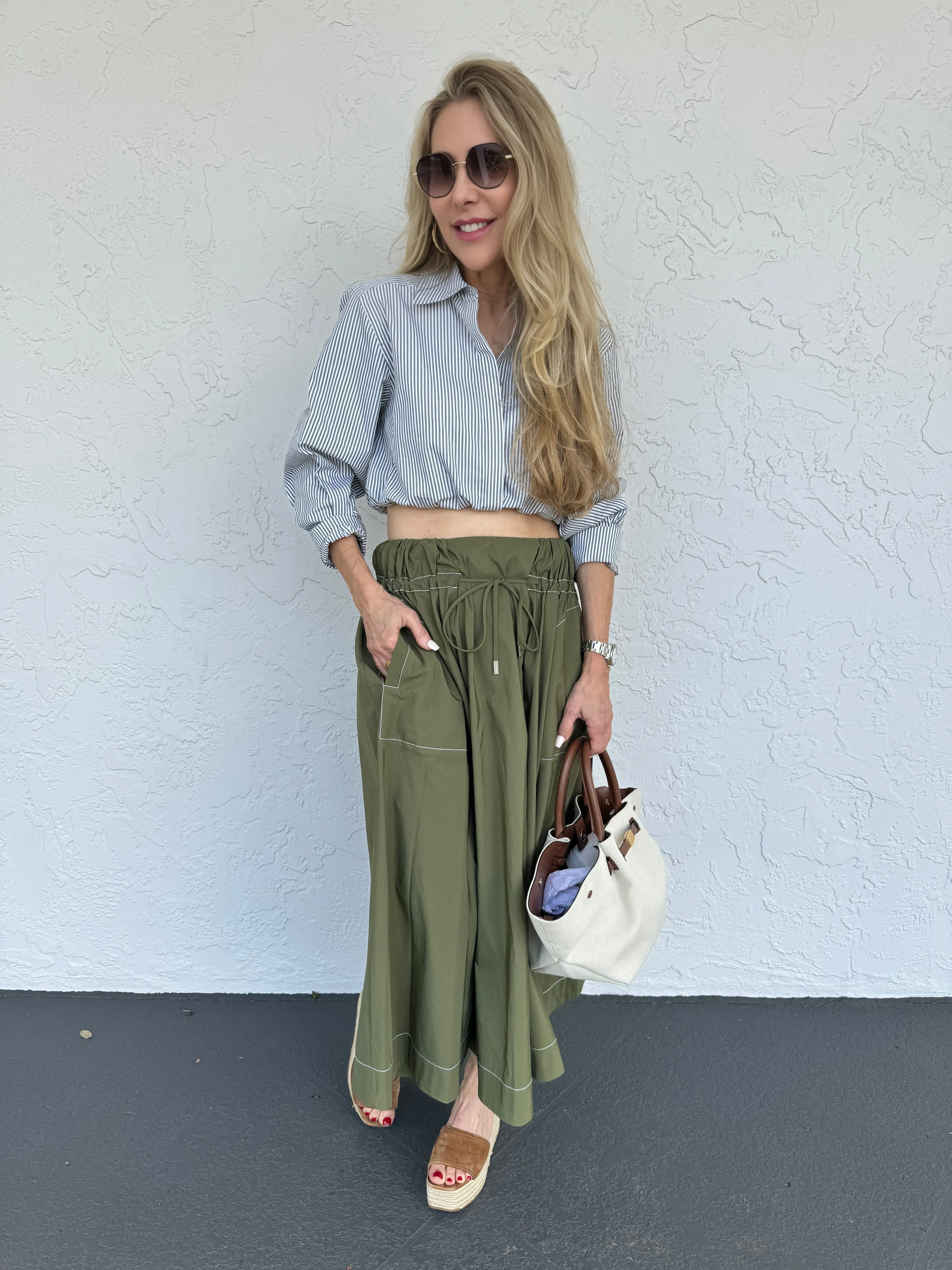 Tona Midi Skirt