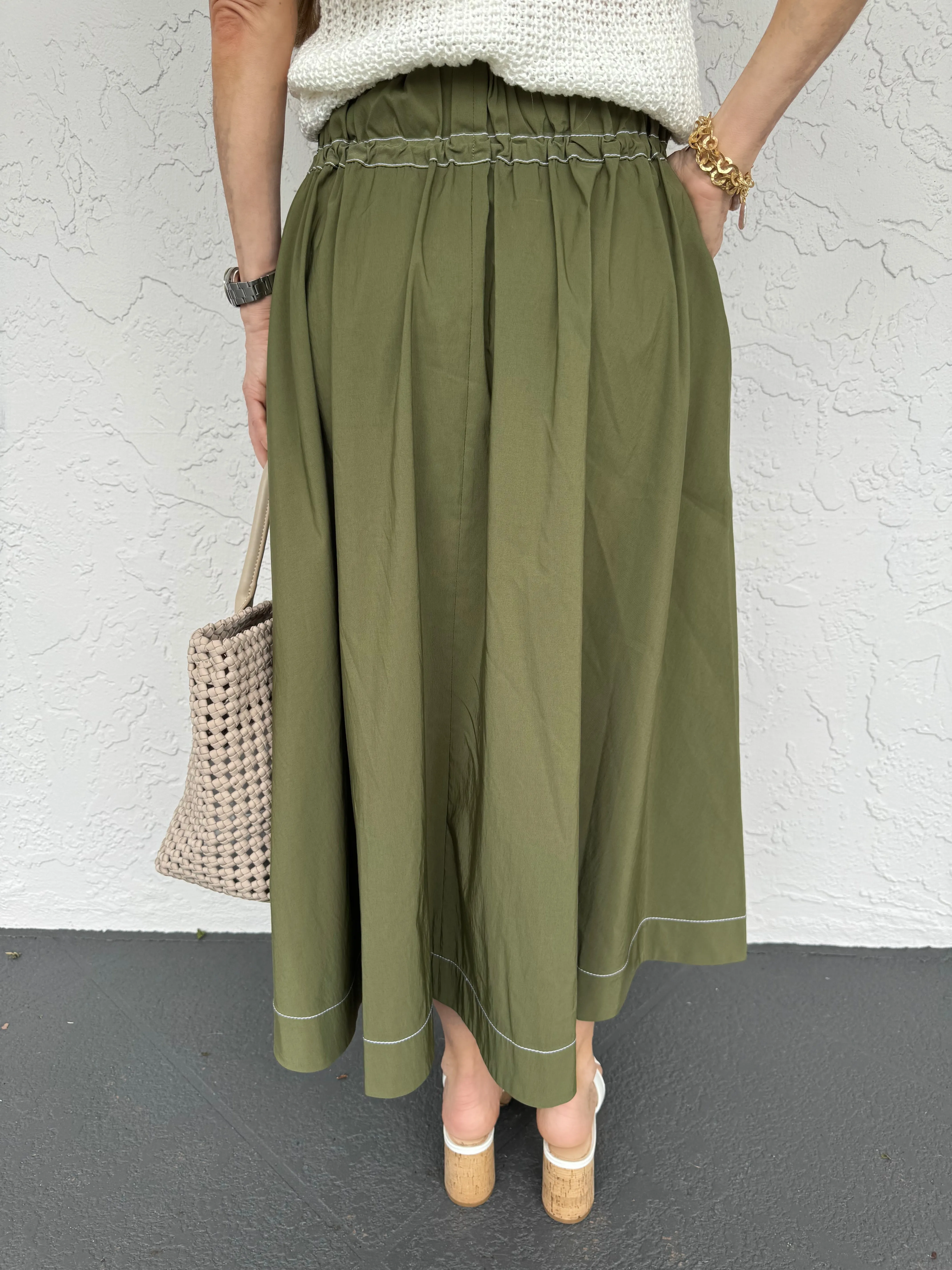 Tona Midi Skirt