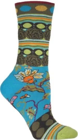 Turquoise Fille Socks (Women's)