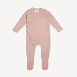 Viverano Organics Milan Sweater Knit Baby Kimono Footie
