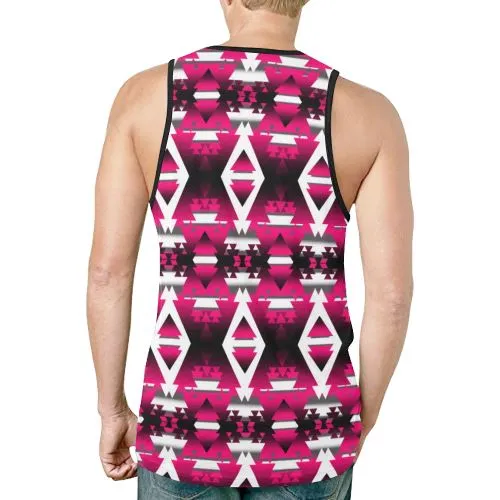Winter Camp Dark Sunset Tank Top