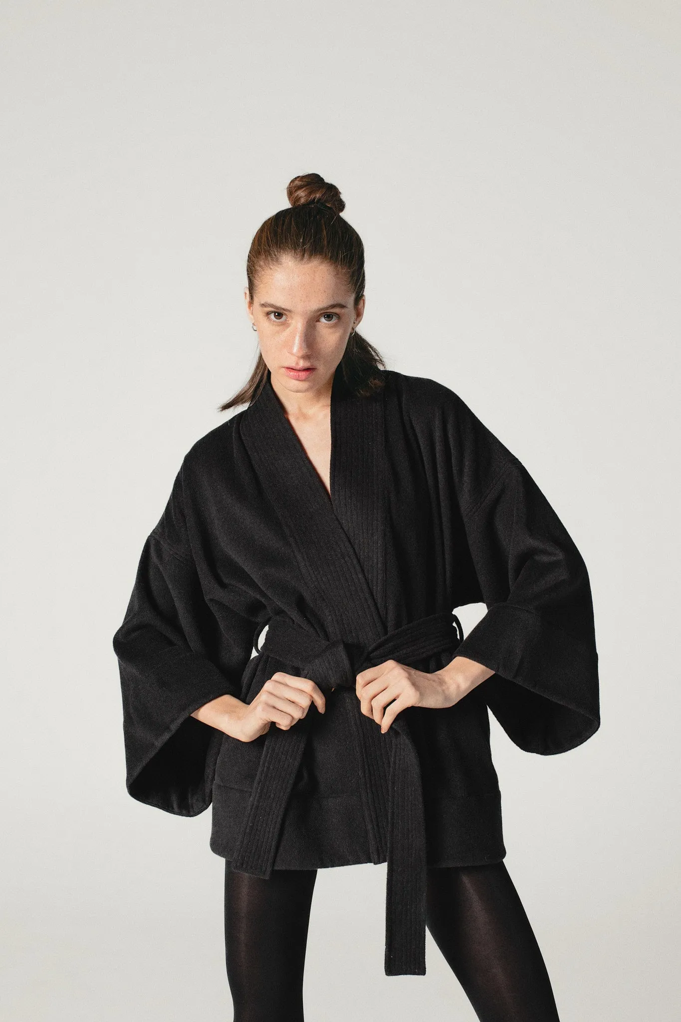 Wool & Cashmere Kimono Jacket